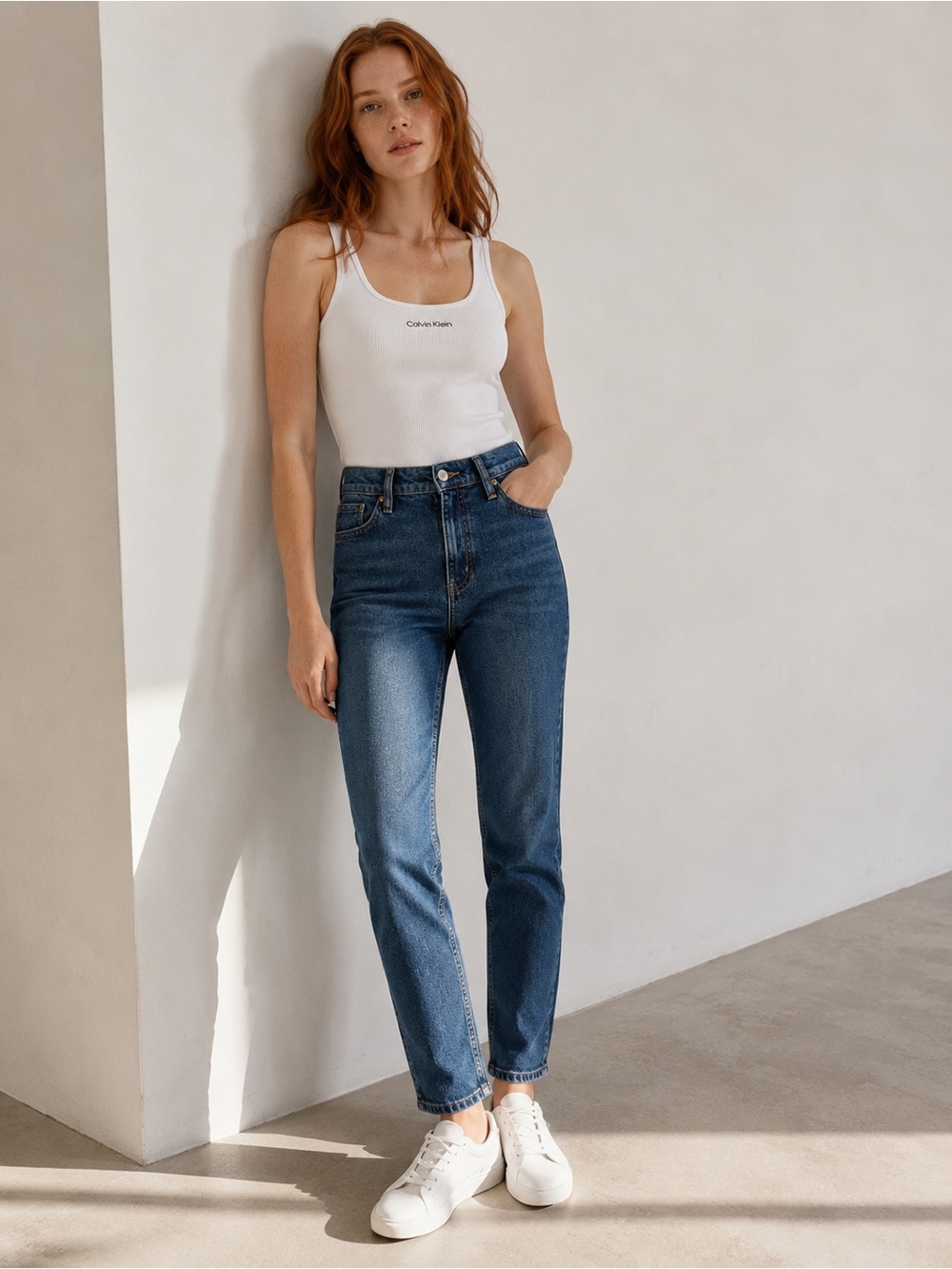 Calvin Klein Jeans High Rise Straight